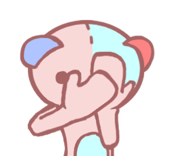 Daily life of a bear ~Basic expression~ sticker #9906457