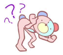 Daily life of a bear ~Basic expression~ sticker #9906462