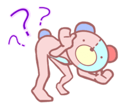 Daily life of a bear ~Basic expression~ sticker #9906462