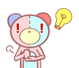 Daily life of a bear ~Basic expression~ sticker #9906463