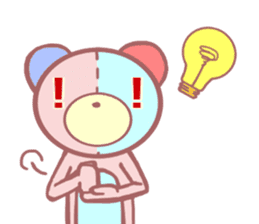 Daily life of a bear ~Basic expression~ sticker #9906463