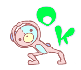 Daily life of a bear ~Basic expression~ sticker #9906467
