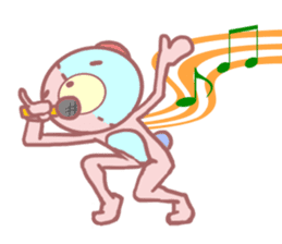 Daily life of a bear ~Basic expression~ sticker #9906471