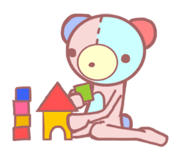 Daily life of a bear ~Basic expression~ sticker #9906474