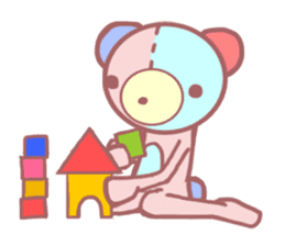 Daily life of a bear ~Basic expression~ sticker #9906474