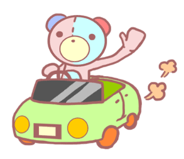 Daily life of a bear ~Basic expression~ sticker #9906476