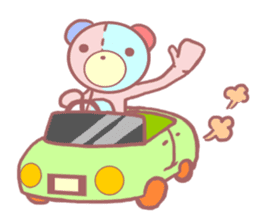 Daily life of a bear ~Basic expression~ sticker #9906476