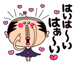 schoolgirl old man "Mr.Yamada" 4 sticker #9907108