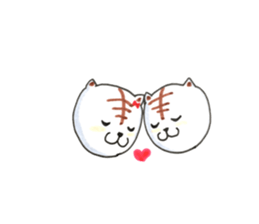 tabby white day and more sticker #9907527