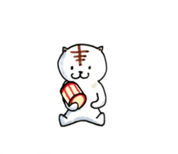 tabby white day and more sticker #9907548