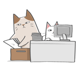 Sassy cat family 2 sticker #9907883