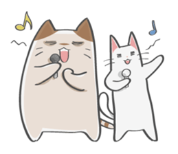 Sassy cat family 2 sticker #9907892