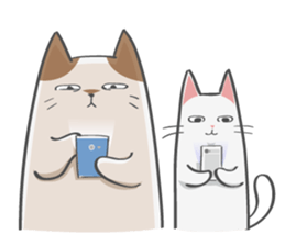 Sassy cat family 2 sticker #9907896