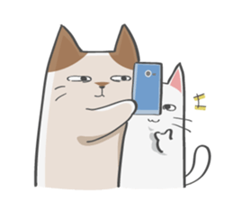 Sassy cat family 2 sticker #9907898