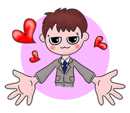 A tsunodere scholar's Diary sticker #9908312