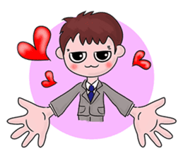 A tsunodere scholar's Diary sticker #9908312