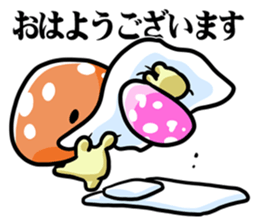 puni mushroom family sticker #9908568