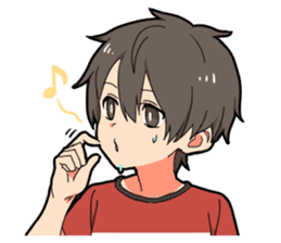 Voice of the boy's heart sticker #9908864