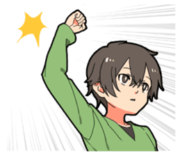 Voice of the boy's heart sticker #9908865