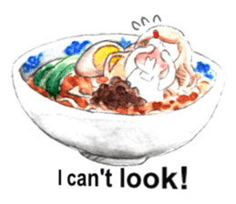 Ramen Girl, Tama sticker #9909026