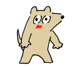 futsu no inu and akarui neko sticker #9909213