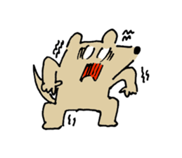 futsu no inu and akarui neko sticker #9909215