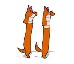 Funny Dachshund sticker #9909401