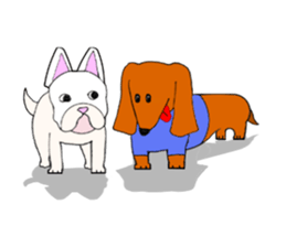 Funny Dachshund sticker #9909416