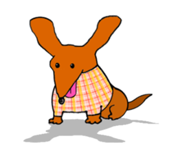 Funny Dachshund sticker #9909418