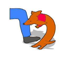 Funny Dachshund sticker #9909426