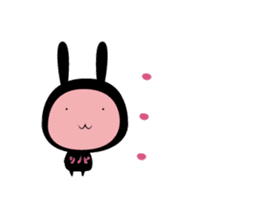SHINOBI rabbit sticker #9910155