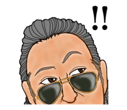 man of stickers sticker #9910449