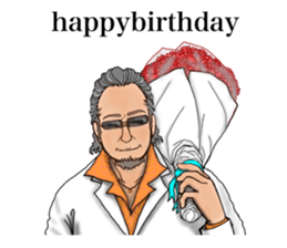 man of stickers sticker #9910463