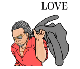 man of stickers sticker #9910468