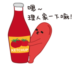 SILLY HOT DOG GOOD TO BE BAD sticker #9911403