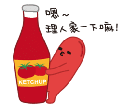 SILLY HOT DOG GOOD TO BE BAD sticker #9911403