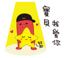 SILLY HOT DOG GOOD TO BE BAD sticker #9911433