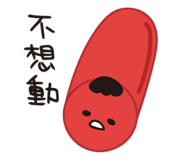 SILLY HOT DOG GOOD TO BE BAD sticker #9911438