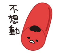 SILLY HOT DOG GOOD TO BE BAD sticker #9911438