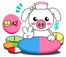 Piggy Lovers sticker #9911710