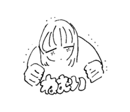 nasi Doodle Sticker sticker #9912480