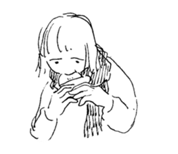 nasi Doodle Sticker sticker #9912481