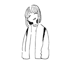 nasi Doodle Sticker sticker #9912485