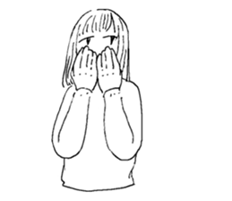 nasi Doodle Sticker sticker #9912487