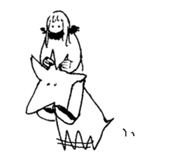 nasi Doodle Sticker sticker #9912514