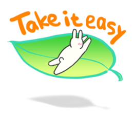 Colorful message from Bunny ! sticker #9912810