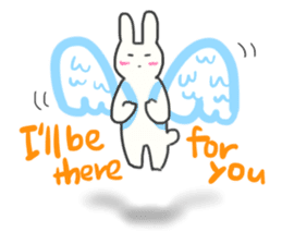 Colorful message from Bunny ! sticker #9912827