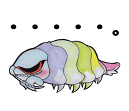 Deep sea creature street sticker #9912904