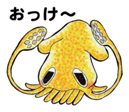 Deep sea creature street sticker #9912912