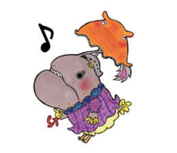 Deep sea creature street sticker #9912916